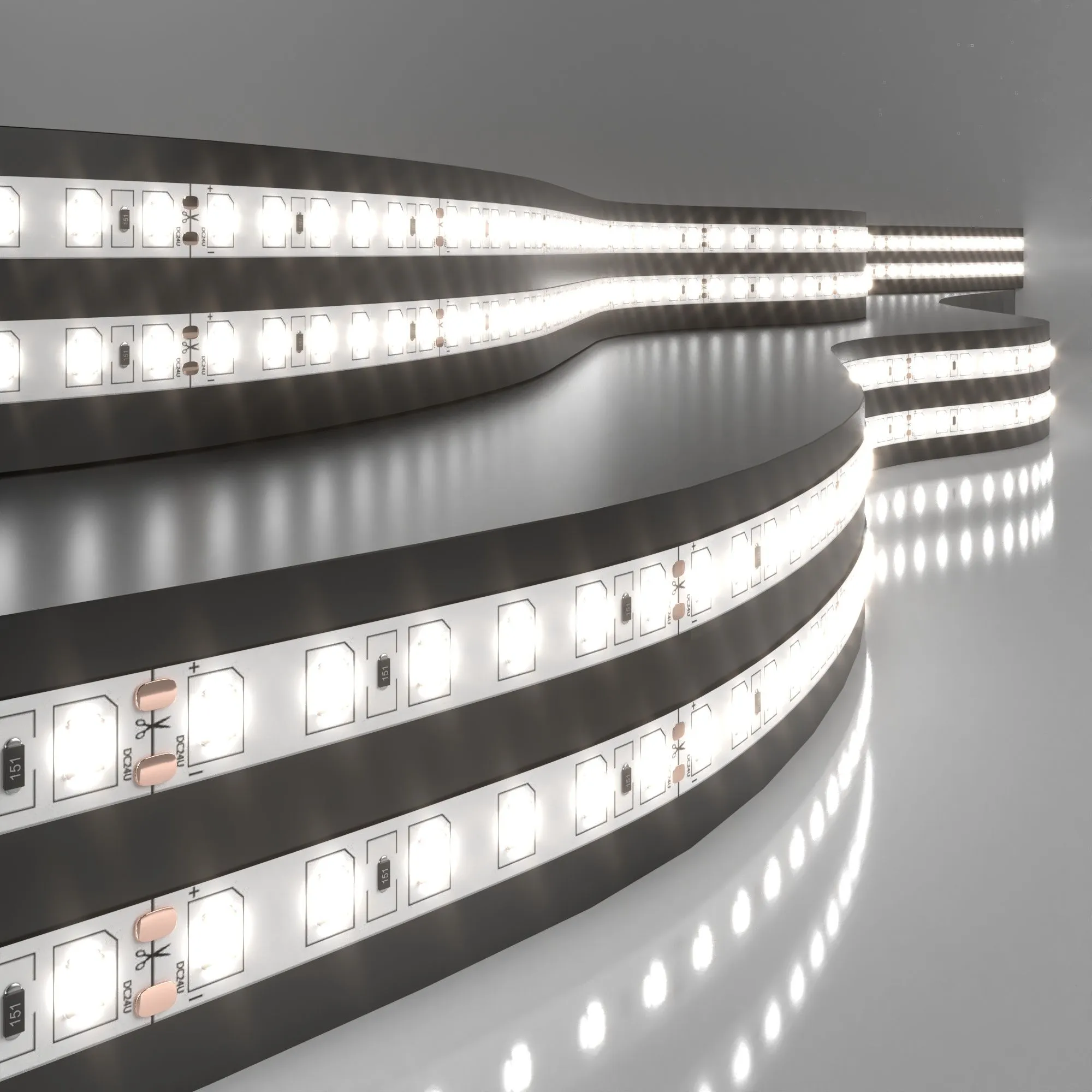 Лента светодиодная 24V 9,6W 120Led 2835 IP20 дневной белый, 5м Elektrostandard