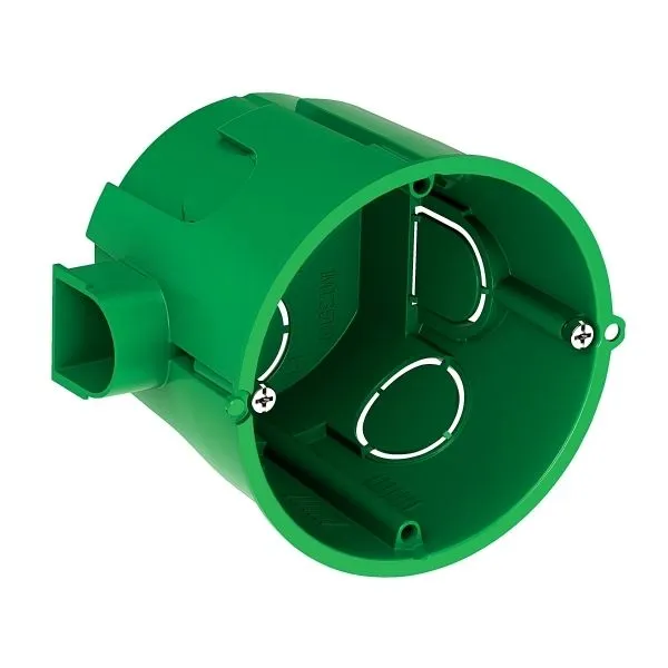 Коробка установочная 68(65)х60мм IP30 для сплошных стен SE IMT35101 - Фото 2