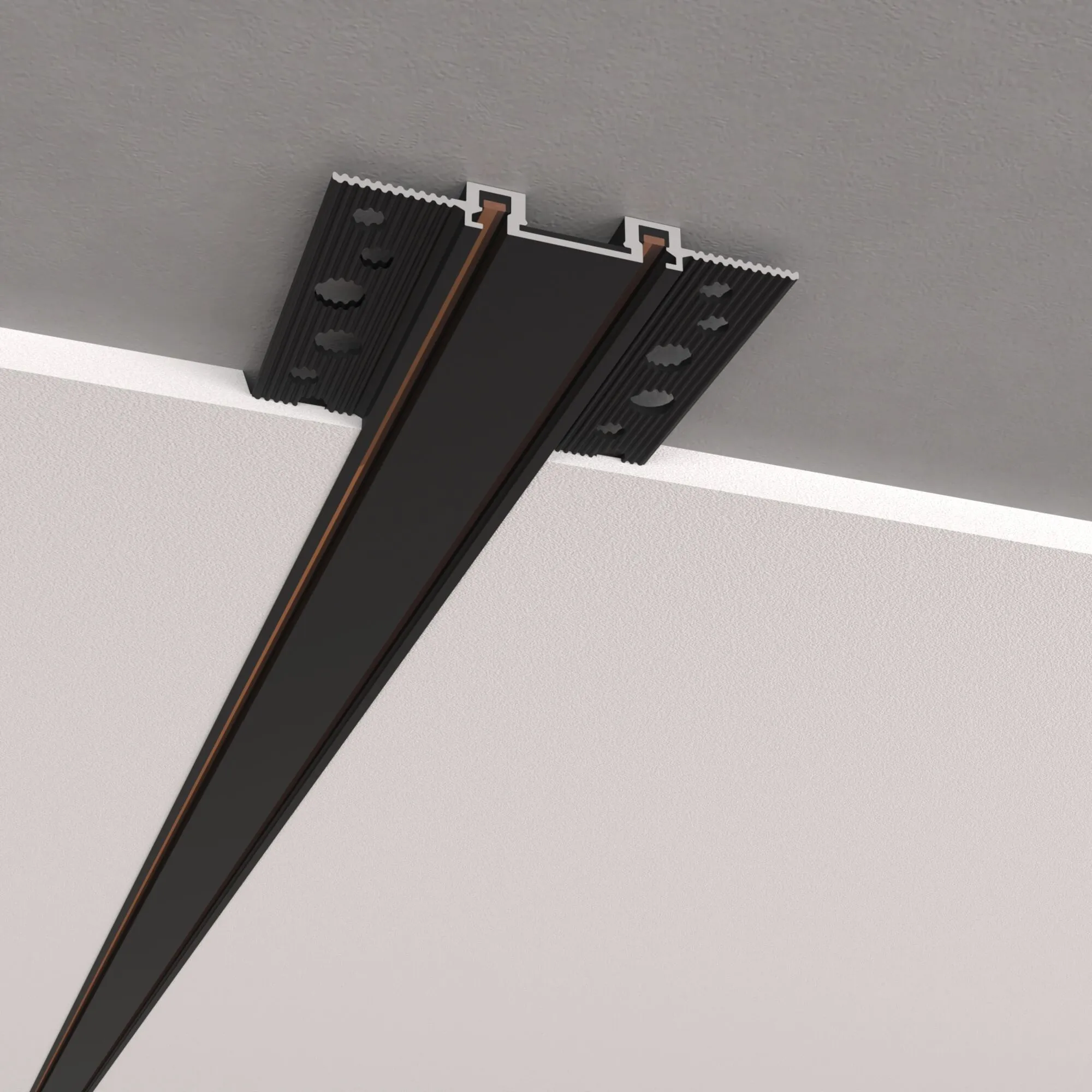 Flat Magnetic Шинопровод встраиваемый (2м) чёрный 85130/00 Elektrostandard - Фото 4