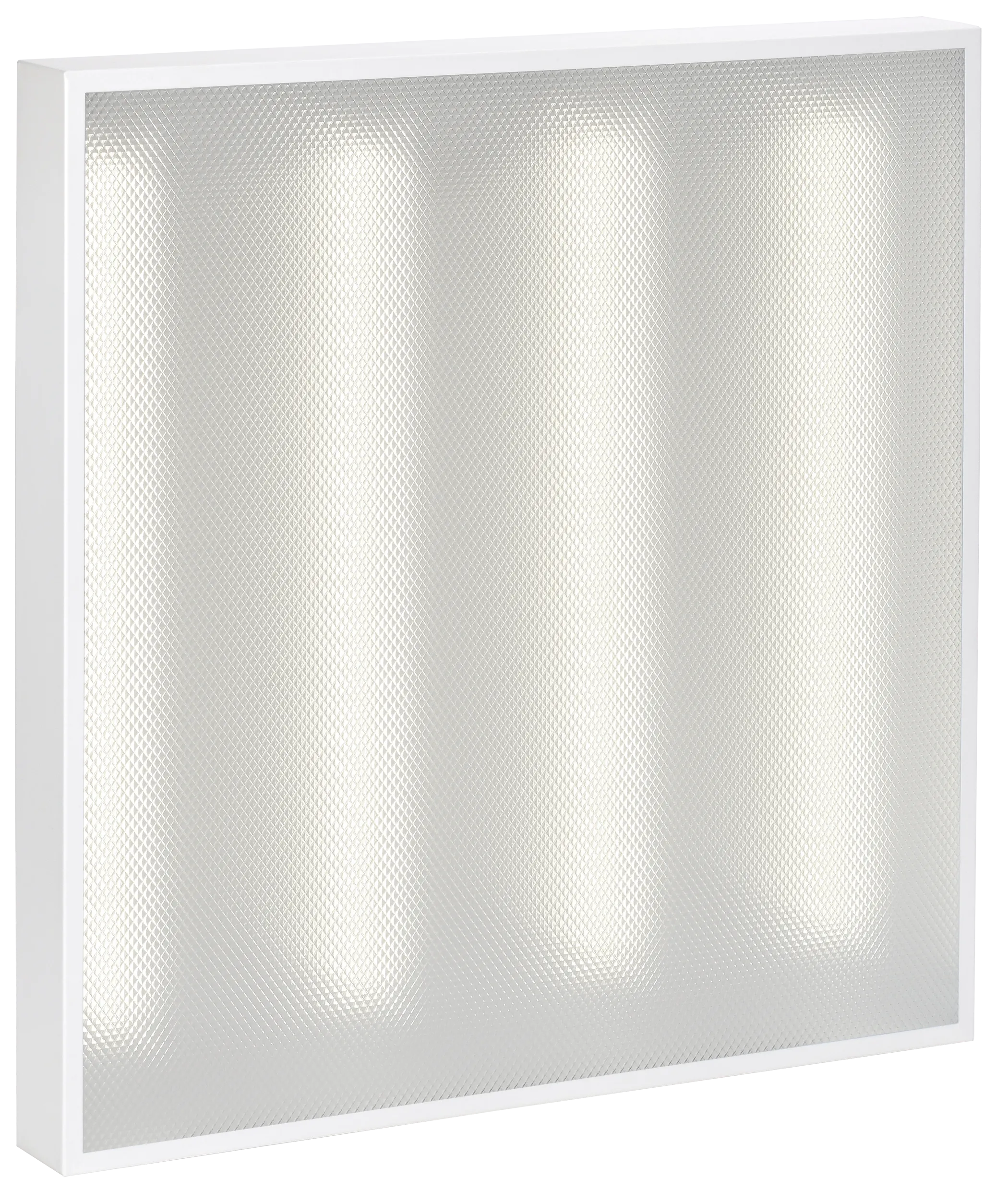 LIGHTING PRO Светильник светодиодный ДВО 2001D 45Вт 5000К IP40 588х588мм Грильято призма Dali IEK - Фото 6