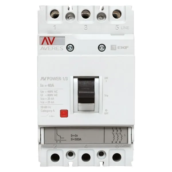 AV POWER-1/3 40А 35kA TR - Фото 8