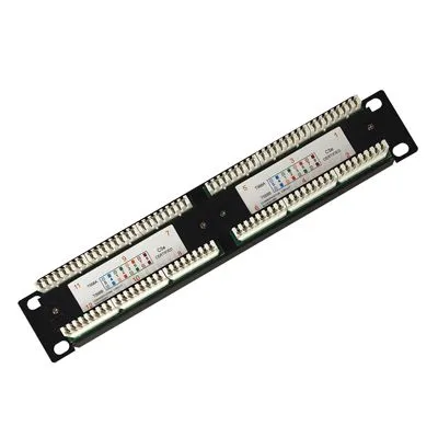 Панель коммутационная 10", 1U, 12 портов UTP, RJ-45, CAT 5e REXANT - Фото 2