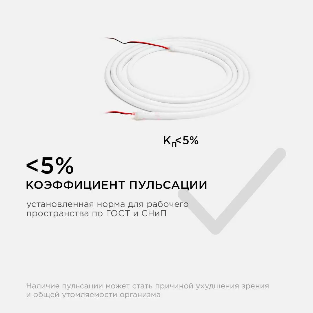 Лента светодиодная для бани и сауны СТ smd2835 180д/м 24В IP68 5м синий Apeyron - Фото 5