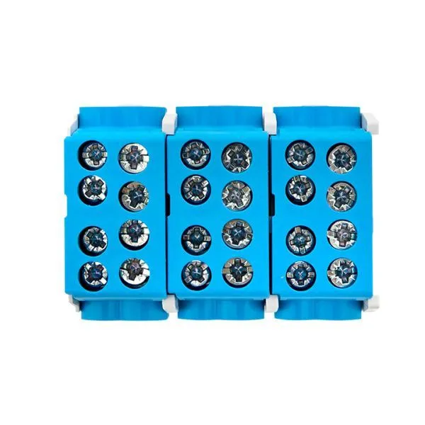 Клемма распределительная КСР с двойным винтом 2x25/2x16 cиняя EKF - Фото 9
