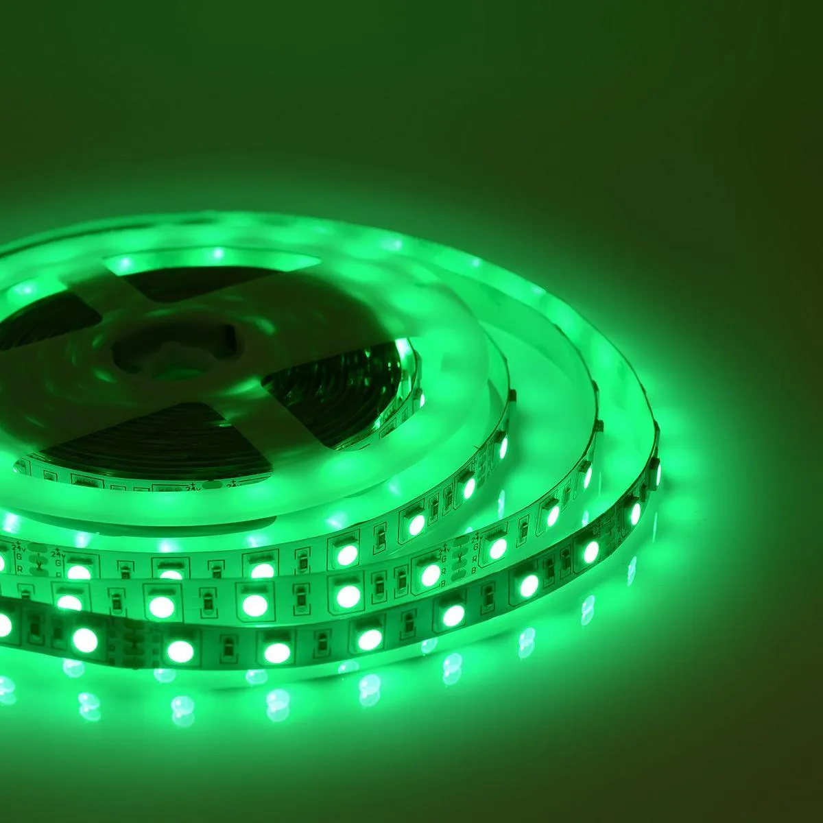 Лента светодиодная smd5050 60д/м 24В IP20 5м RGB Apeyron - Фото 16