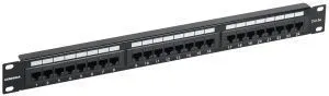 Патч-панель 1U кат.5E UTP 24 порта (Krone) GENERICA