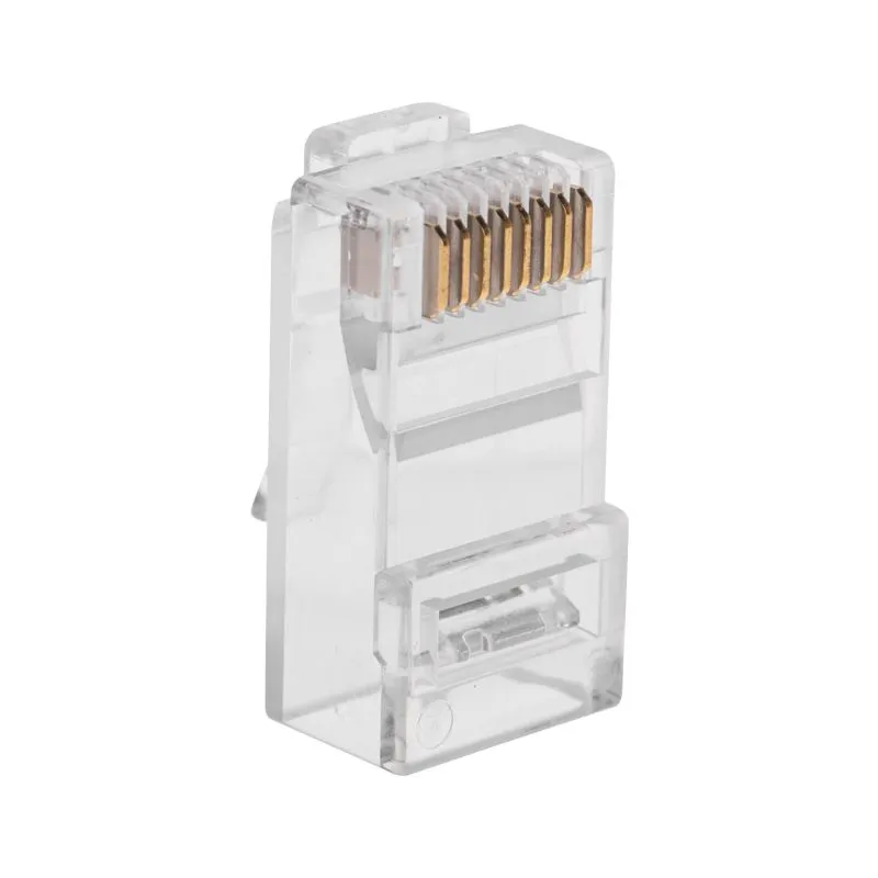 Разъем RJ-45(8P8C) под витую пару, UTP, CAT 6, с вставкой REXANT - Фото 3