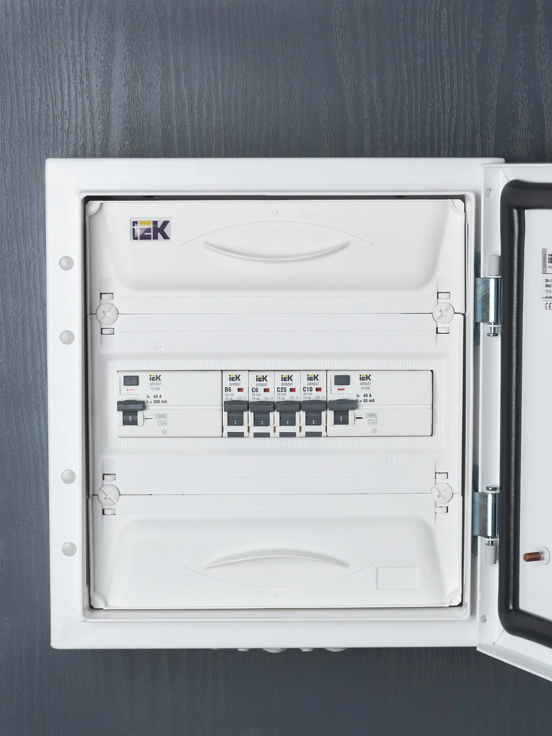 ARMAT Выключатель дифференциального тока R10N 4P 40А 300мА тип A IEK - Фото 7