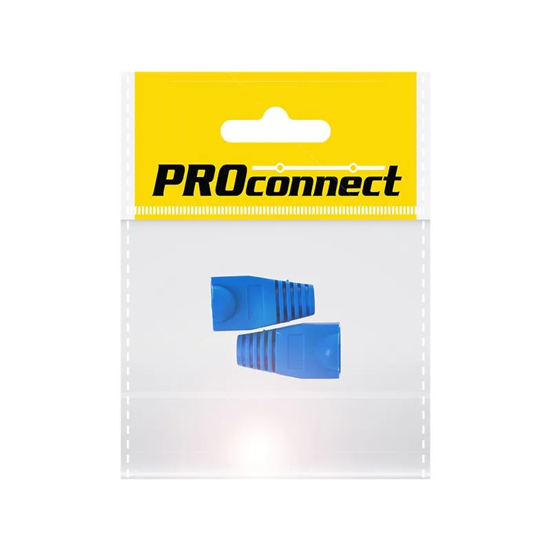 Колпачок изолирующий для разъемов RJ-45, синий, пакет, 2шт. PROconnect