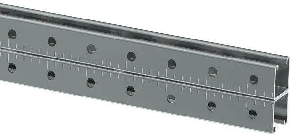 STRUT-профиль перфорированный двойной 41х41х2200-2,0 HDZ IEK