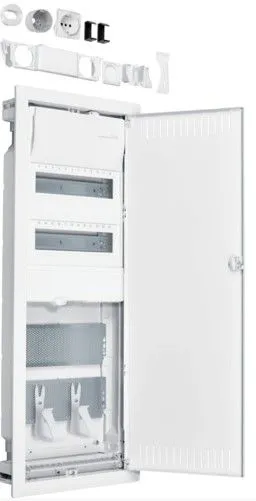 Щит cкрытой установки 24 мест + Multimedia с акссесуарами, (881х348х89) IP-30// Hager - Volta Hybrid