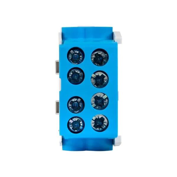 Клемма распределительная КСР с двойным винтом 2x25/2x16 cиняя EKF - Фото 2