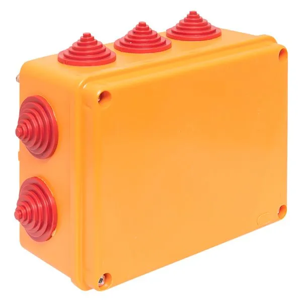 Коробка огнестойкая 190х140х70мм IP55, 3 дв клемм 1,5-10 мм2 EKF