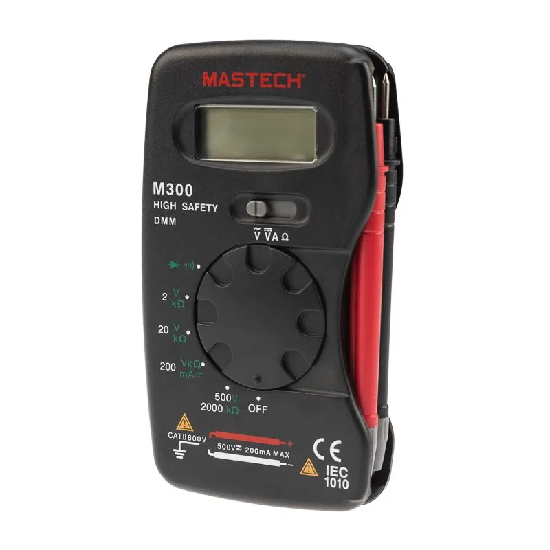Портативный мультиметр M300 MASTECH - Фото 2