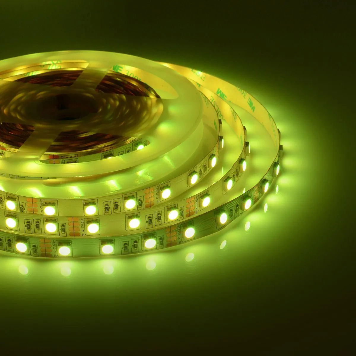 Комплект светодиодной ленты smd5050 60д/м 12В IP20 5м RGB Apeyron - Фото 22