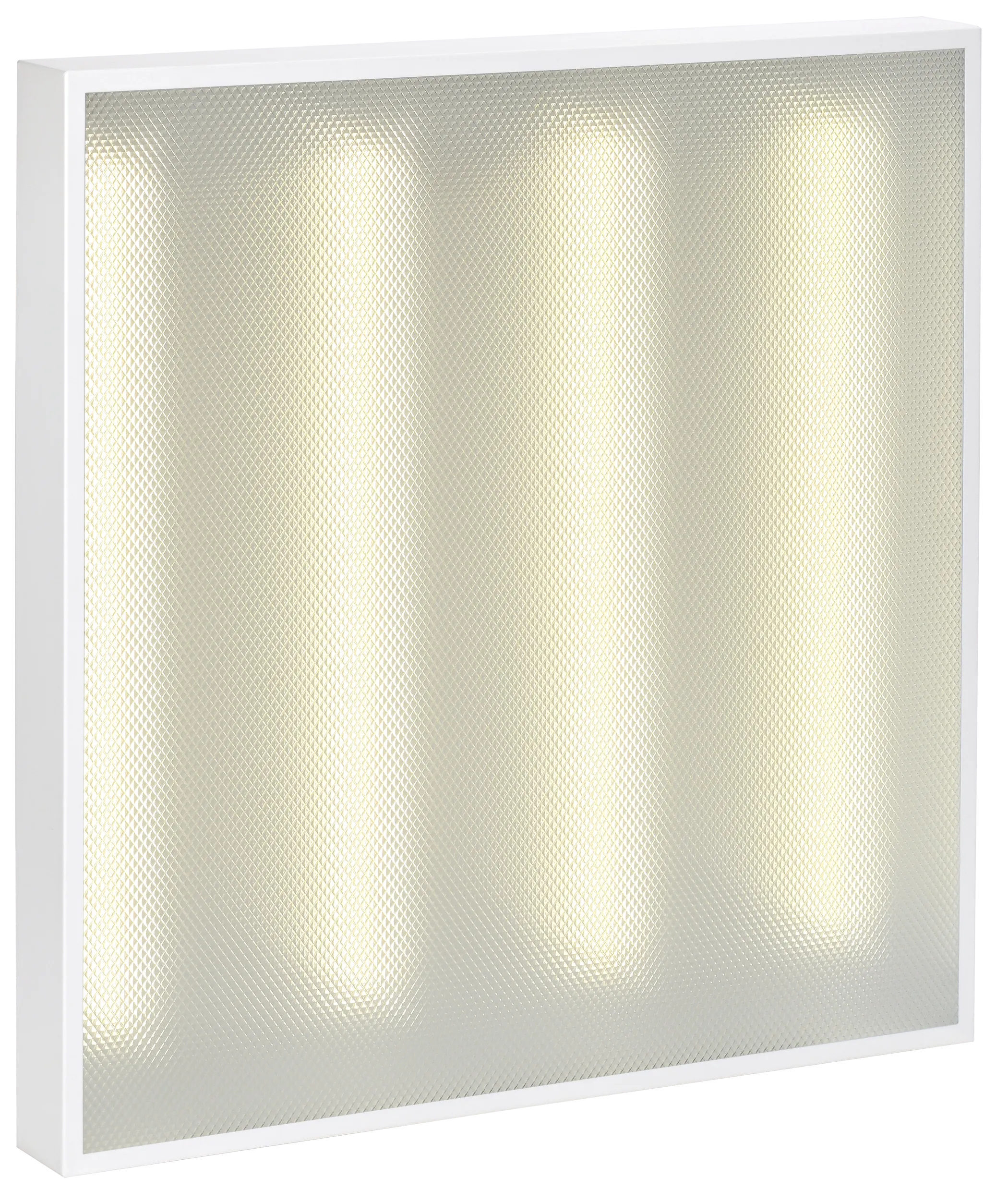 LIGHTING PRO Светильник светодиодный ДВО 2001D 40Вт 3000К IP40 588х588мм Грильято призма Dali IEK - Фото 7