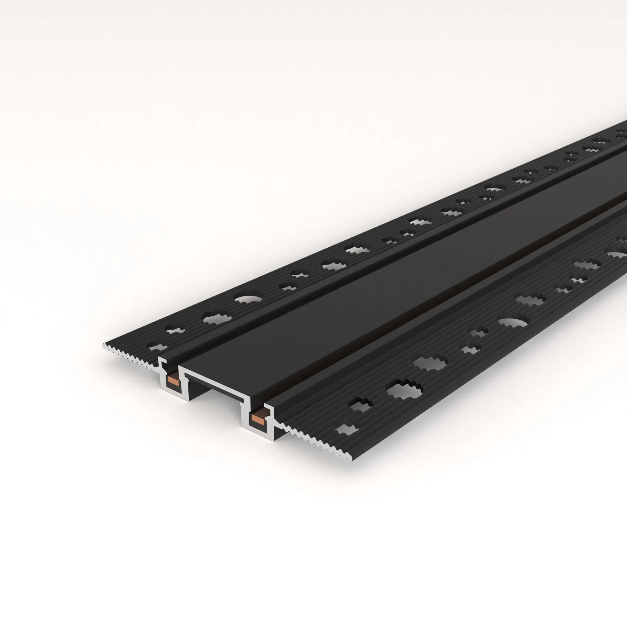 Flat Magnetic Шинопровод встраиваемый (2м) чёрный 85130/00 Elektrostandard